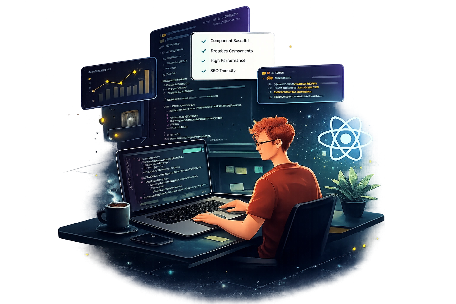 React.js interface engineering and product design planning